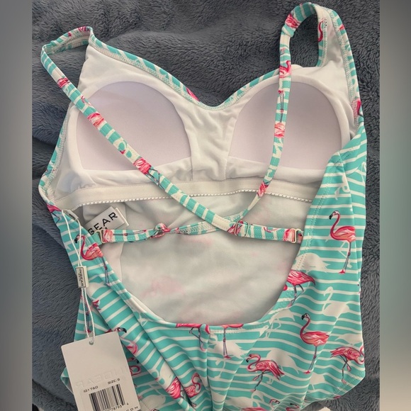 Flamingo Print Swimsuit - Picture 6 of 9